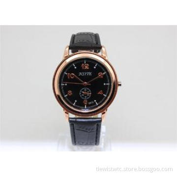 Rose gold Ladies Wrist japan movt quartz watch 60 second di